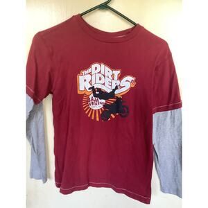 Gap athletic department Size 12 long sleeve Dirt Riders